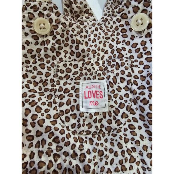 Just One You Made by Carter's baby girl animals print "Auntie Loves Me" romper - Picture 8 of 9